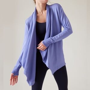 Athleta Pranayama Restore Wrap Cardigan  - Size M
